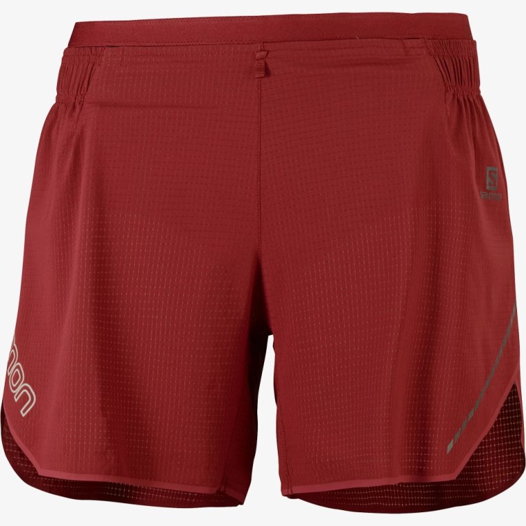 Salomon Sense Aero 5'' Women's Running Shorts Red | CA 40F13